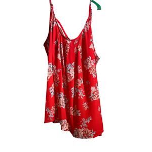 Torrid Sophie Georgette Swing Cami – Flowy V‑Neck | Adjustable Straps - Size 3X